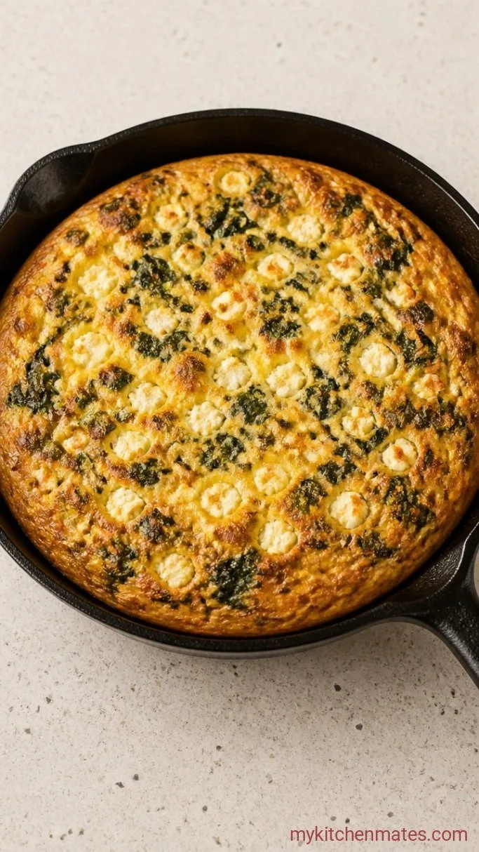 One-Pan Egg White Frittata Step 3: Broil Until Puffed and Golden