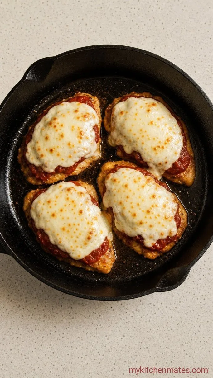 Step 3: Broil with Sauce and Cheese