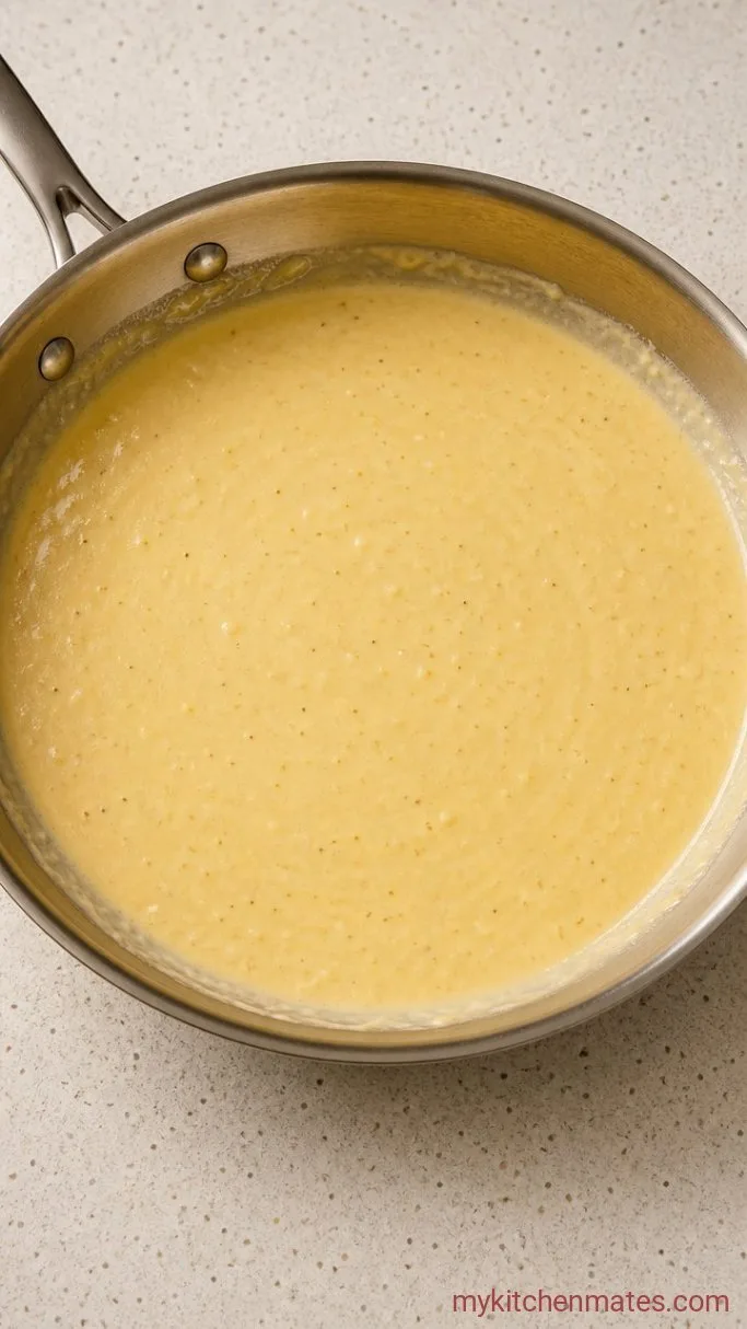 Step 3: Build the Alfredo Sauce