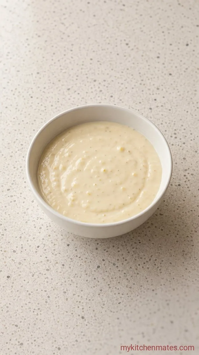 Creamy Chicken Alfredo Bake Step 3: Build the Alfredo Sauce