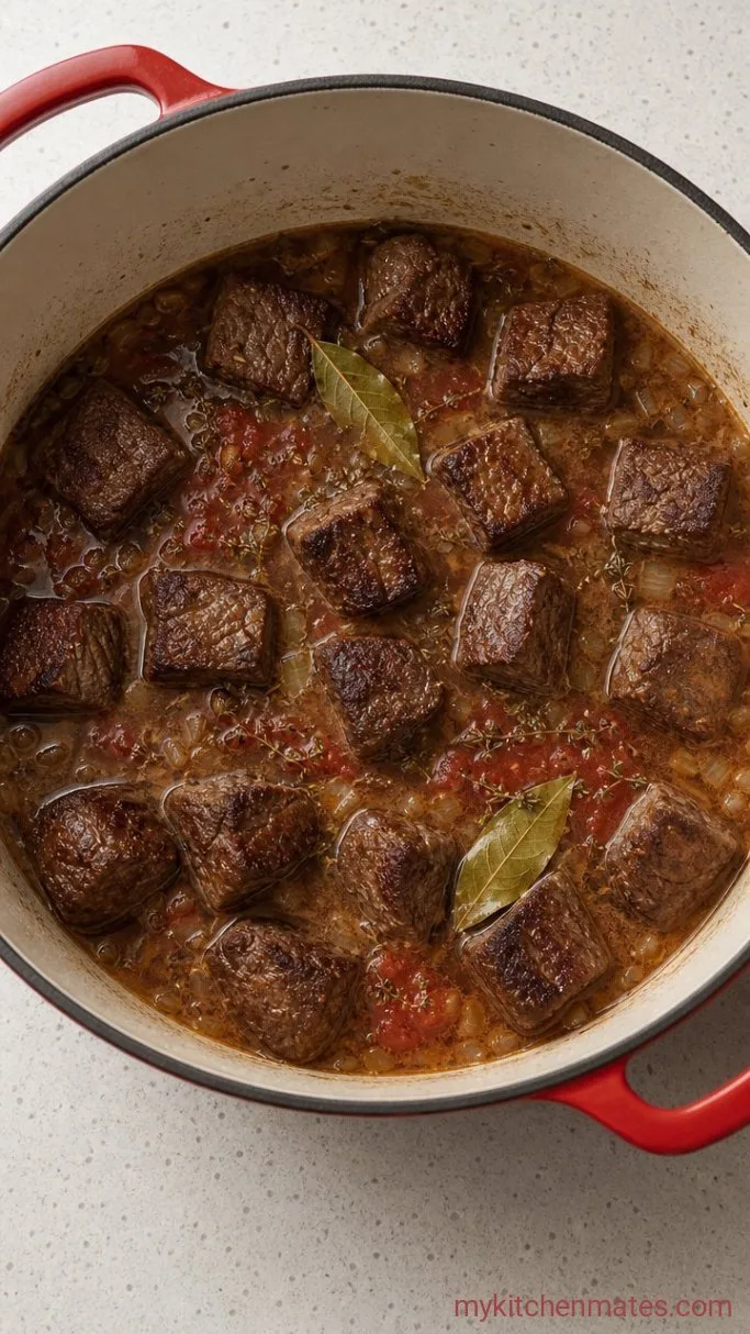 Hearty Pioneer Woman Beef Stew Step 3: Build the Broth