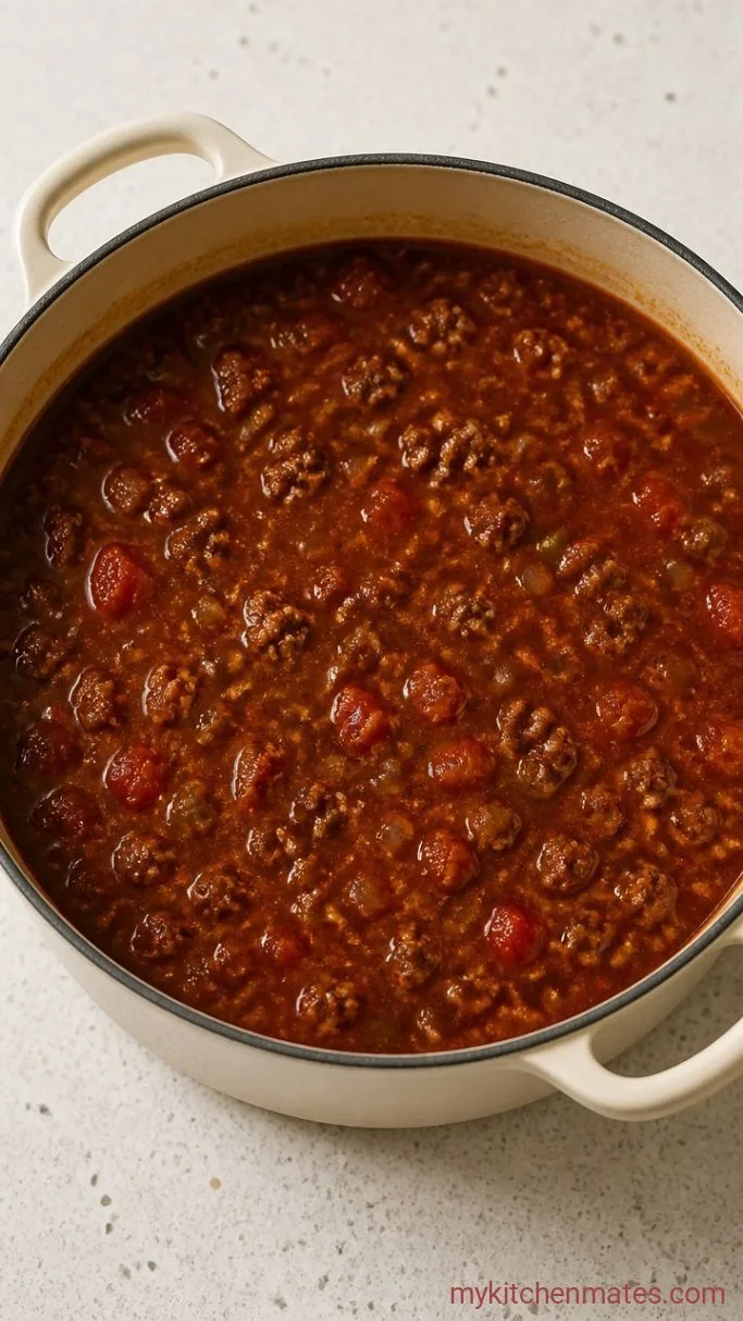 Hearty 30-Minute Low Carb Taco Soup Step 3: Build the Broth