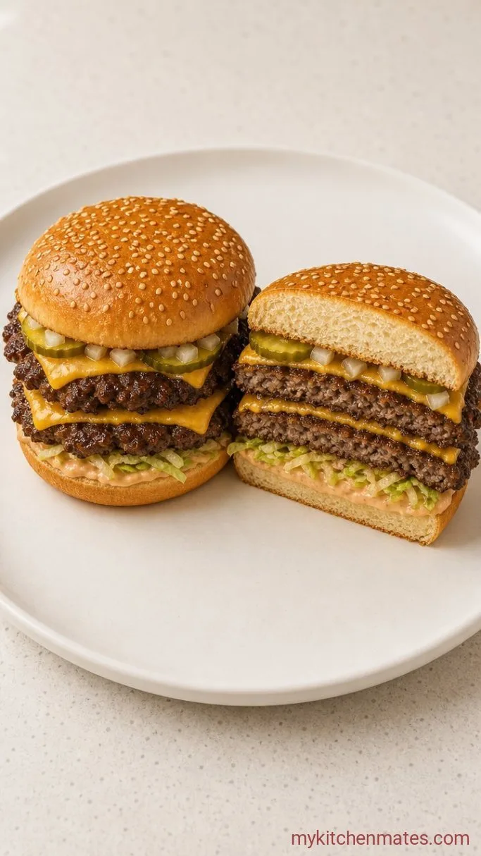 20-Minute Keto Big Mac Smash Burger Step 3: Build the Burgers