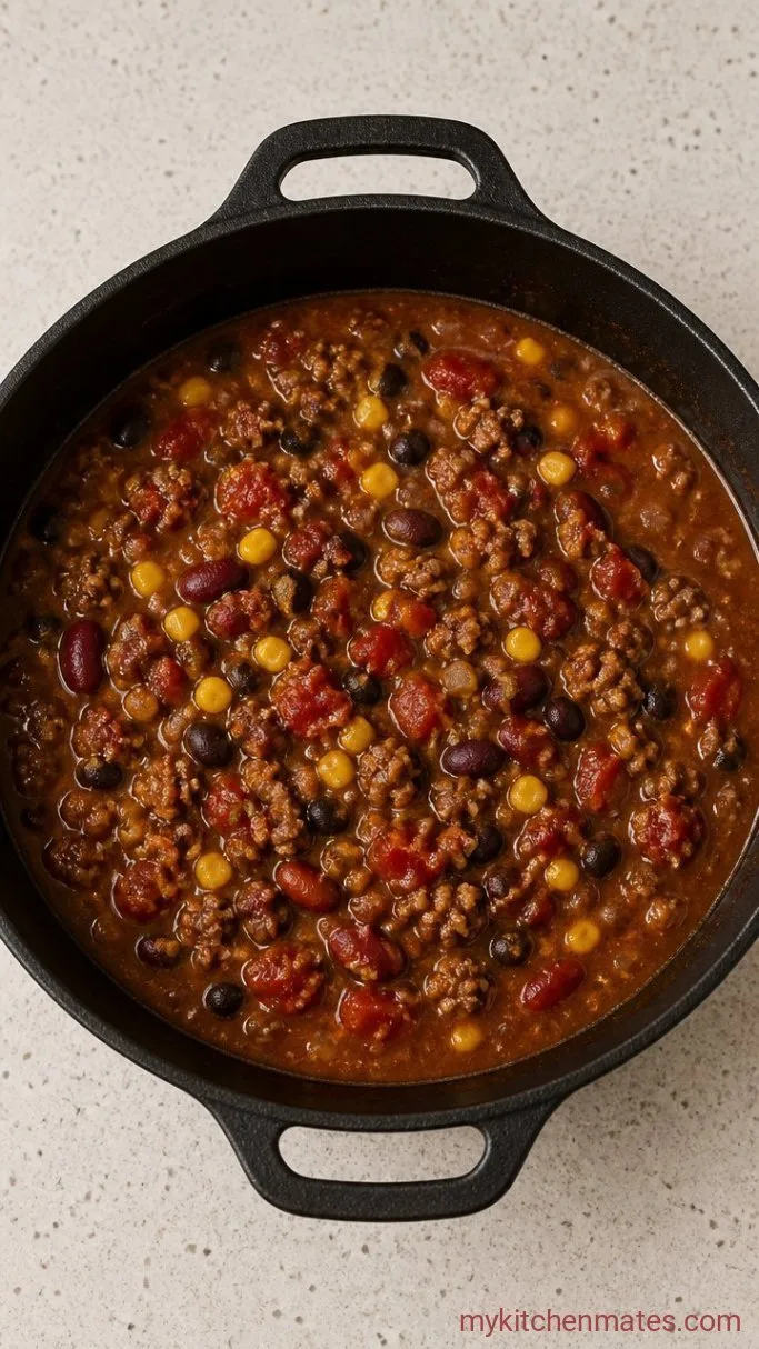 One-Pot Taco Chili (Ready in 30 Minutes) Step 3: Build the Chili