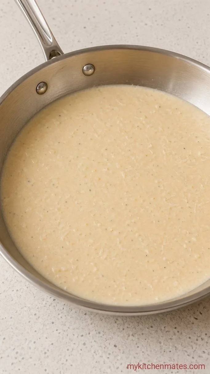 Step 3: Build the Cream Sauce