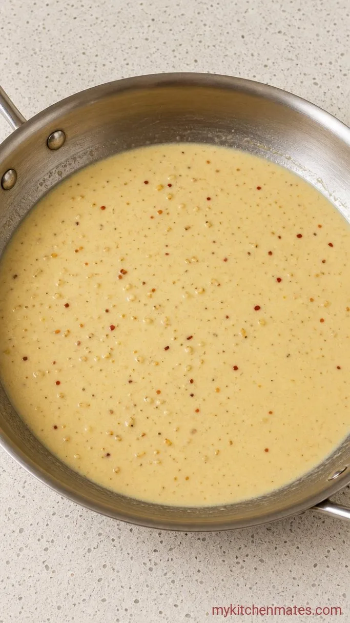 20-Minute Creamy Garlic Penne Pasta Step 3: Build the Cream Sauce