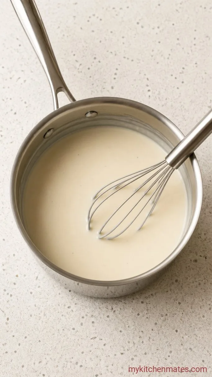 Step 3: Build the Cream Sauce
