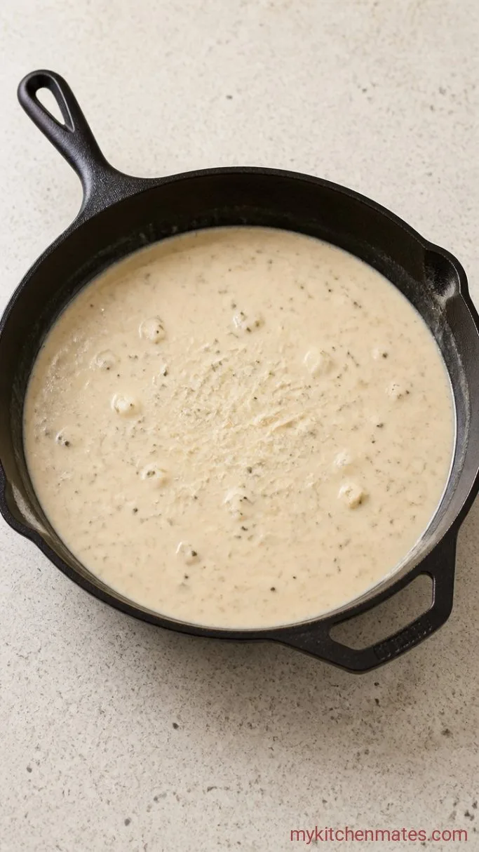 Step 3: Build the Creamy Sauce