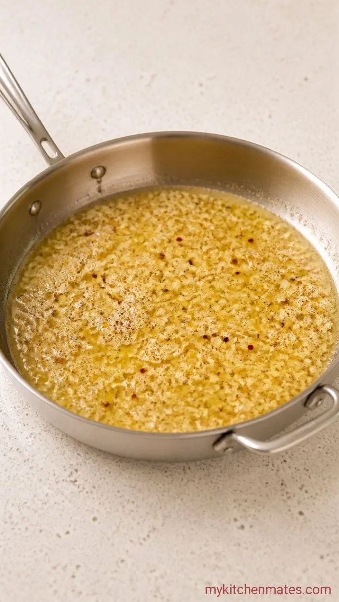 Step 3: Build the Garlic Butter Sauce
