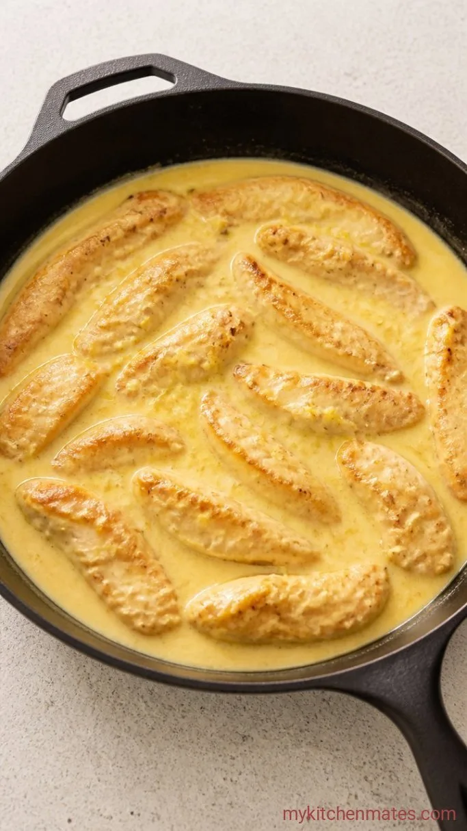 Weeknight Creamy Lemon Chicken Pasta Step 3: Build the Lemon Cream Sauce