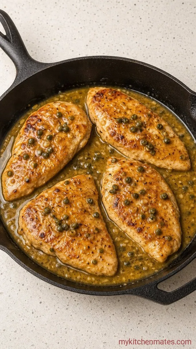 Step 3: Build the Lemon Pan Sauce