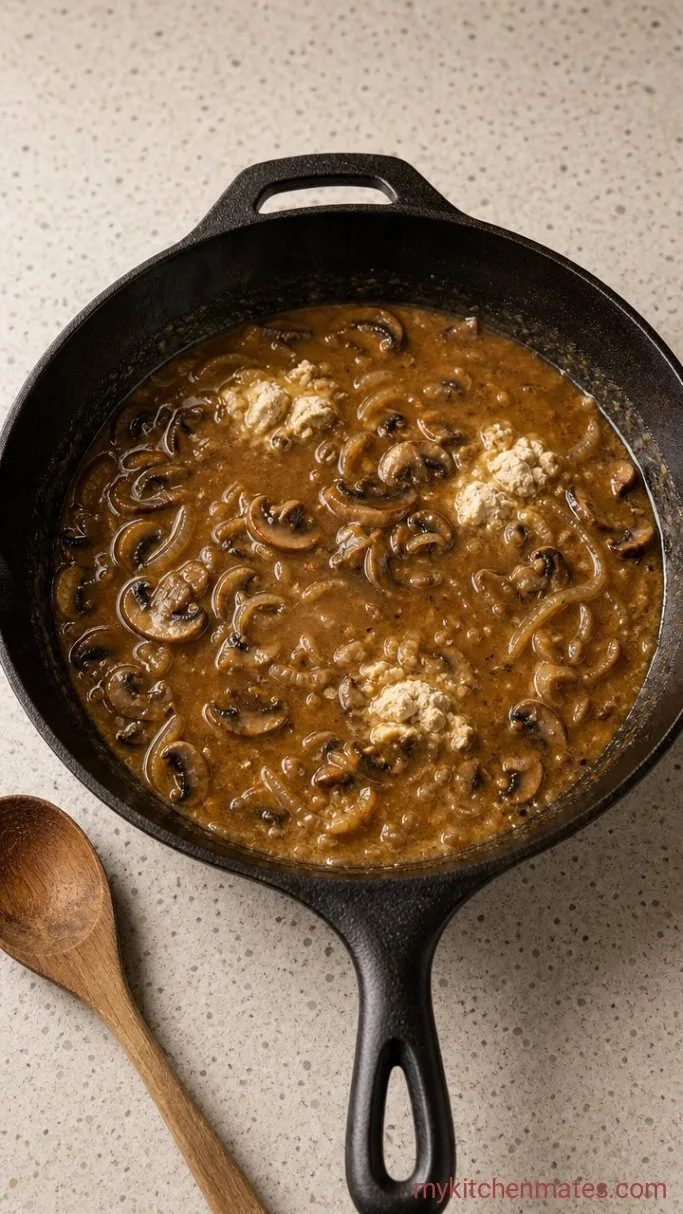 Step 3: Build the Mushroom Gravy