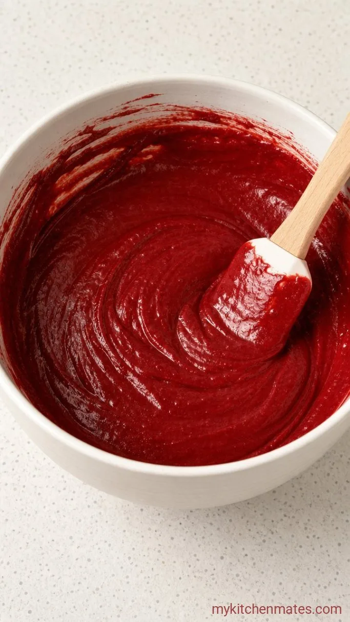 Step 3: Build the Red Velvet Batter
