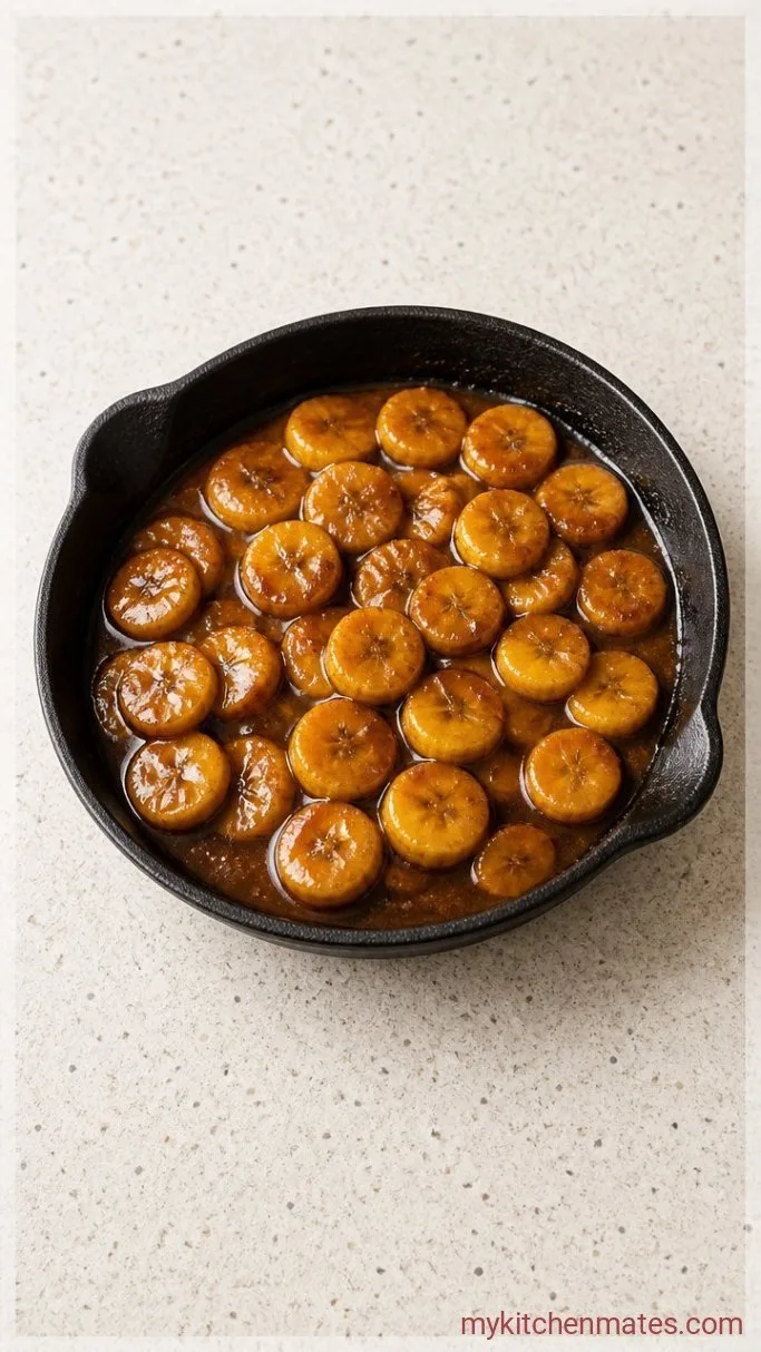Caramelized Bananas Foster French Toast Step 3: Caramelize the Bananas