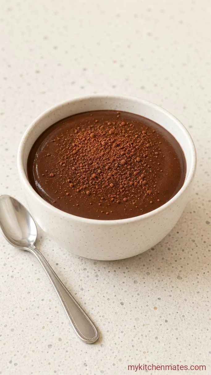 5-Minute High Protein Pudding Step 3: Chill and Scoop