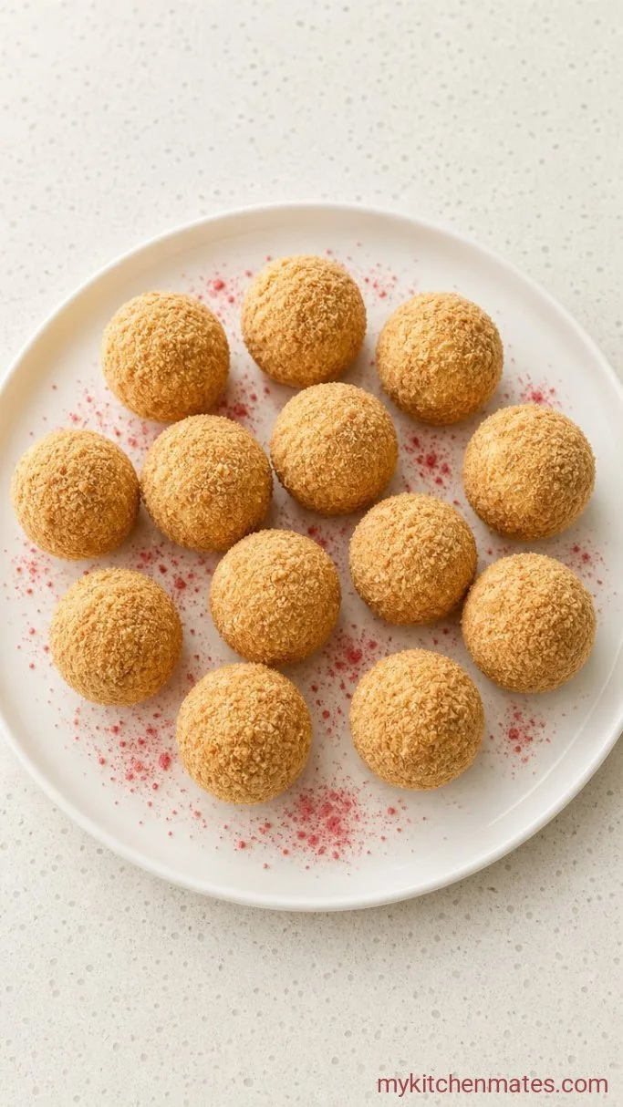 Creamy No-Bake Strawberry Cheesecake Bites Step 3: Chill and Serve