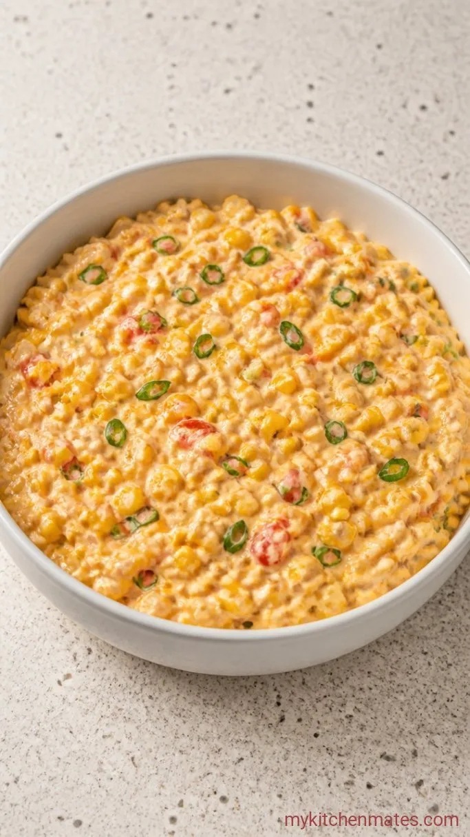 5-Ingredient Corn Dip with Cream Cheese Step 3: Chill and Serve