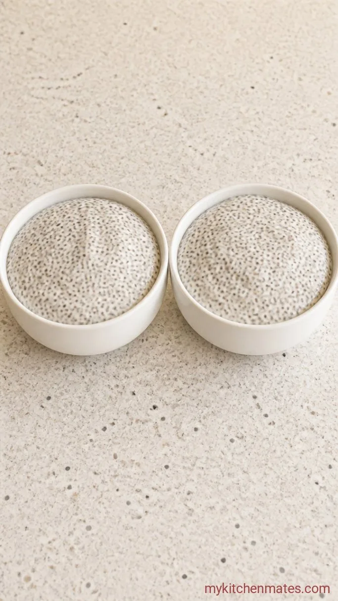 3-Ingredient Coconut Milk Chia Pudding Step 3: Chill and Spoon Into Bowls