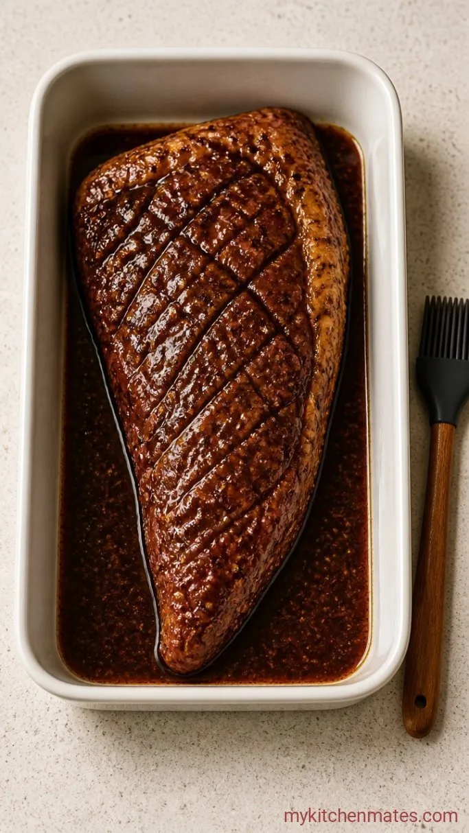 5-Ingredient Tri Tip Marinade Step 3: Coat and Marinate the Steak