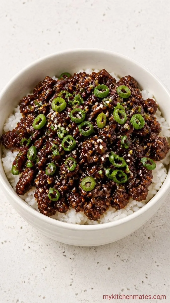 15-Minute Korean BBQ Ground Beef Step 3: Coat the Beef