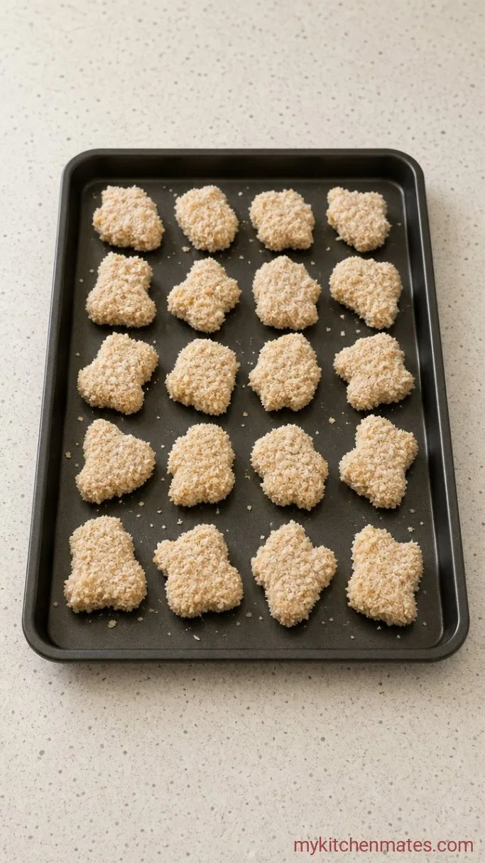 Step 3: Coat the Nuggets