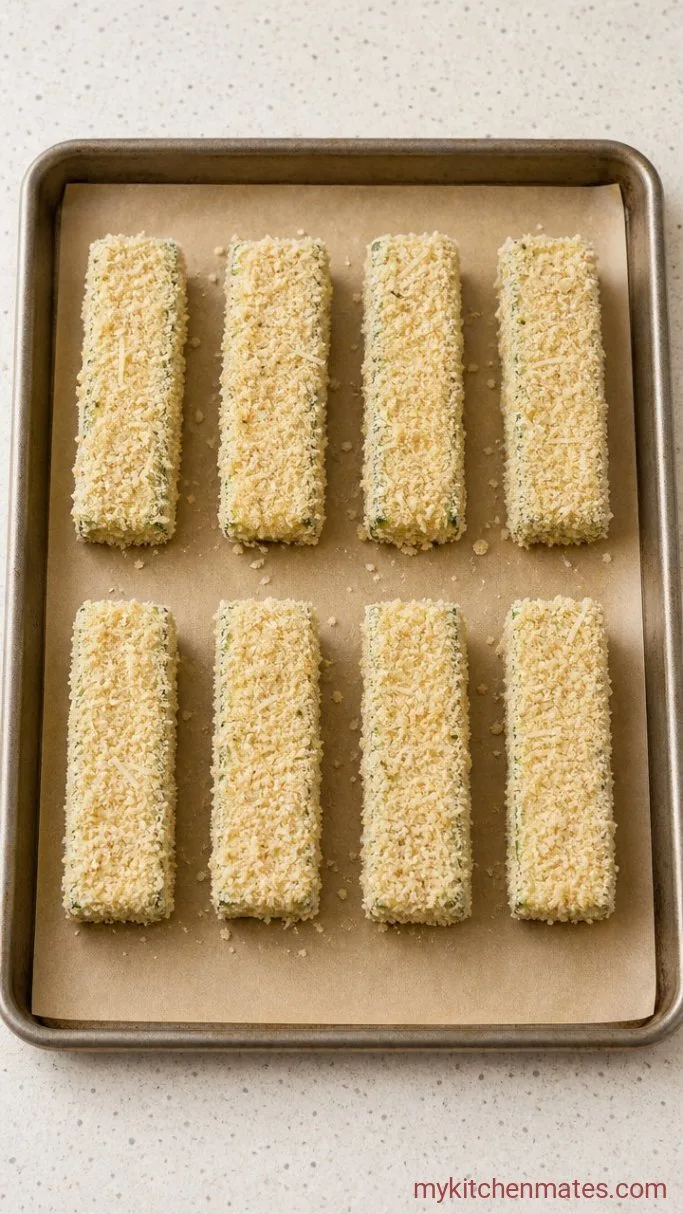 Step 3: Coat the Zucchini Planks
