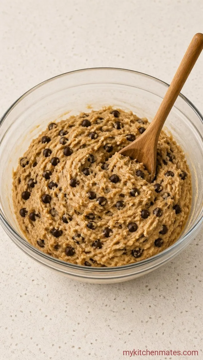 Step 3: Combine and Fold in the Chocolate Chips