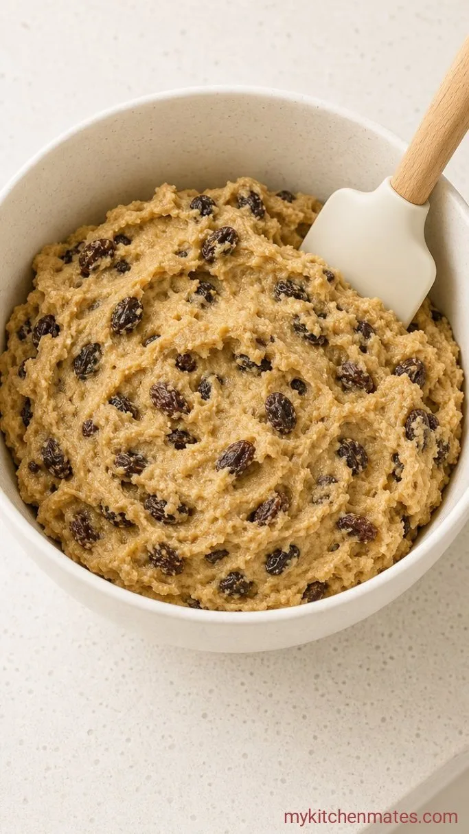 Step 3: Combine and Fold in the Raisins