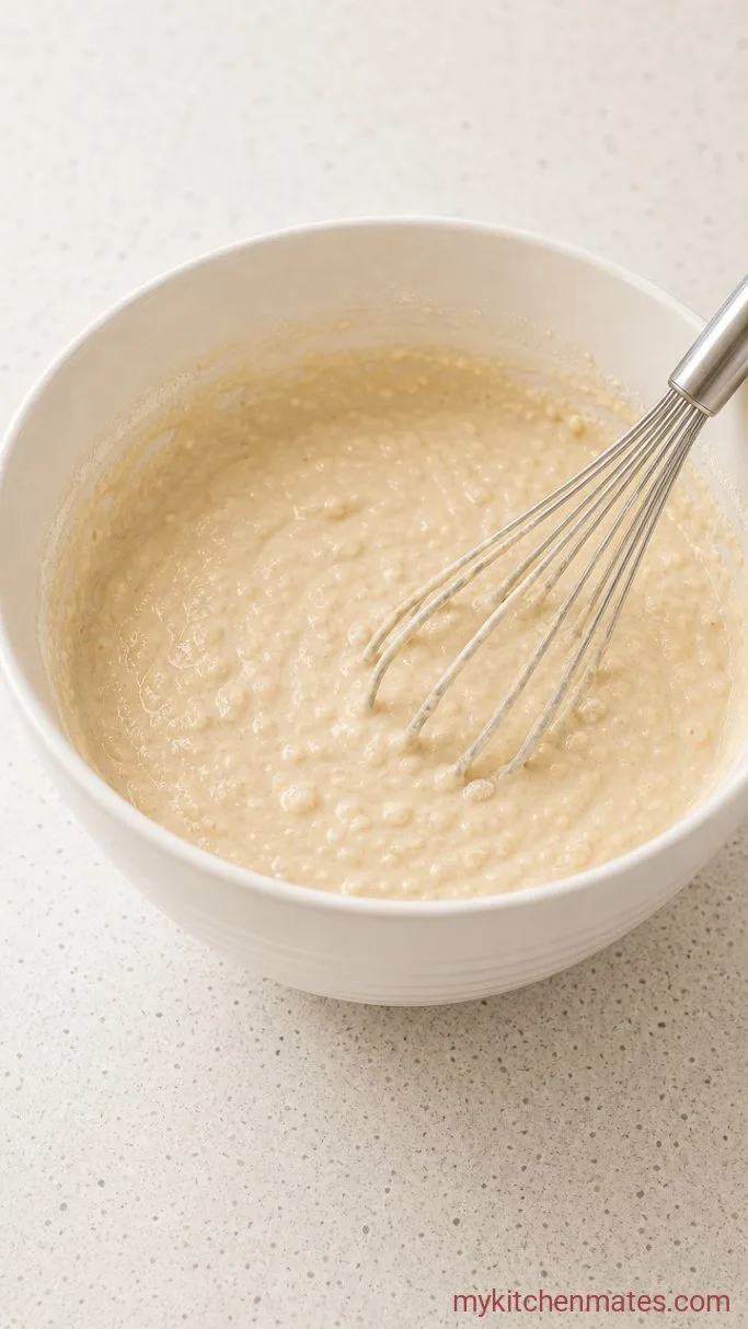 Light and Fluffy Buttermilk Pancakes Step 3: Combine the Batter