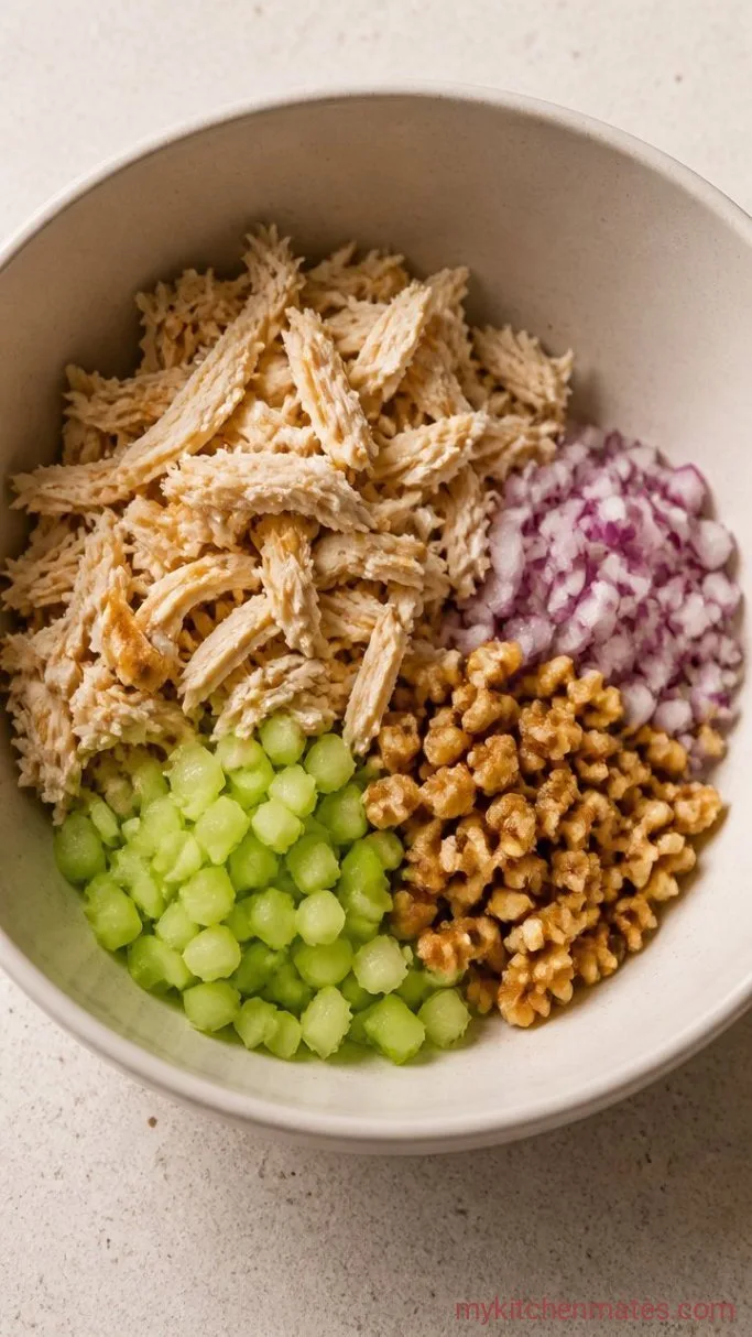 Step 3: Combine the Chicken and Crunch