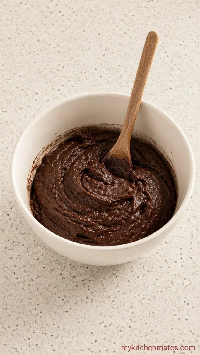 Quick Chocolate Sugar Cookies (Chewy & Rolled in Sugar) Step 3: Combine the Dough