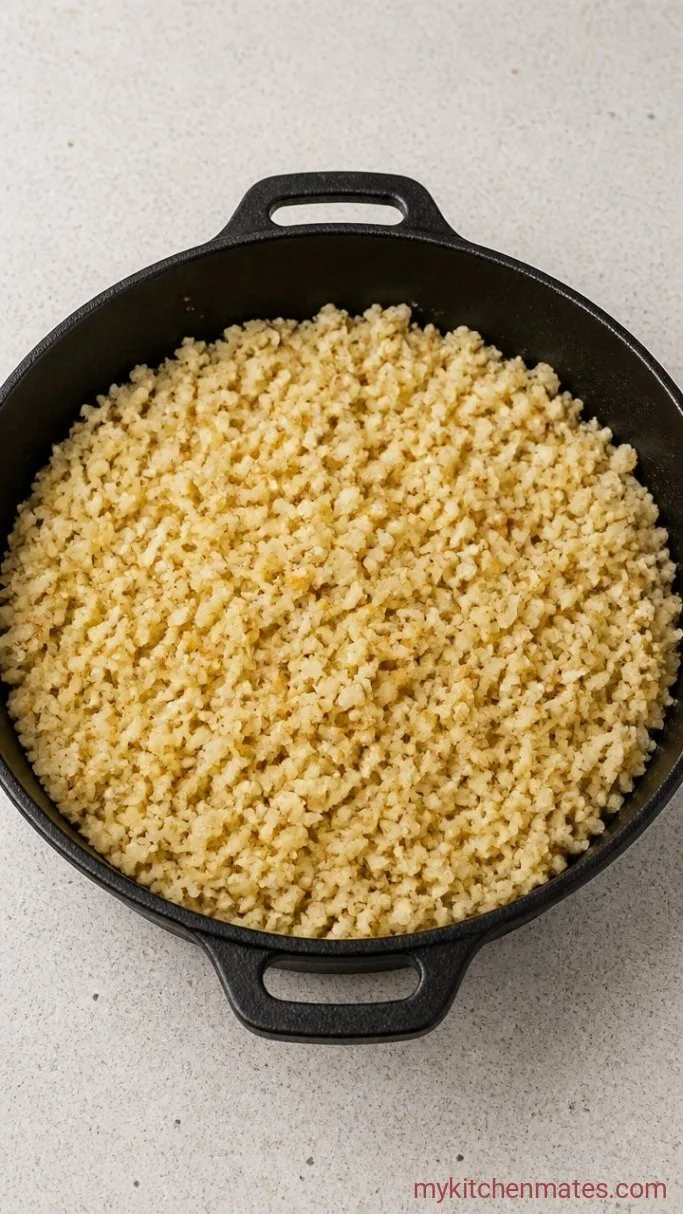 Step 3: Cook the Cauliflower Rice