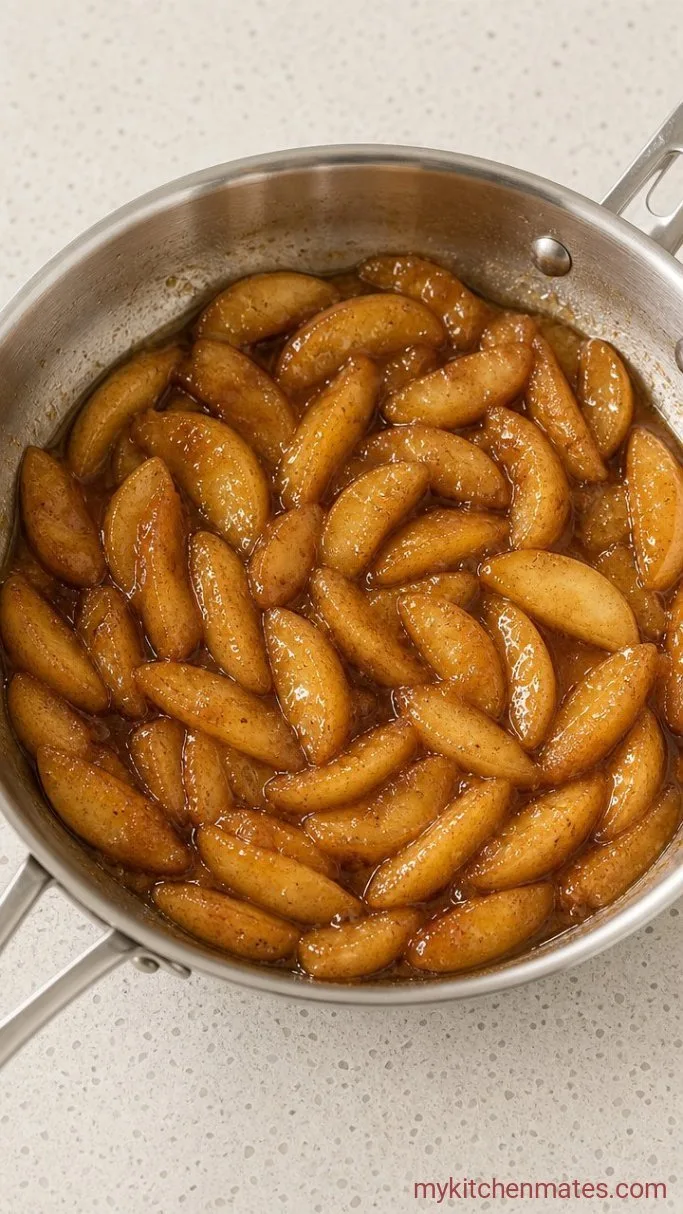 Step 3: Cook the Cinnamon Apples