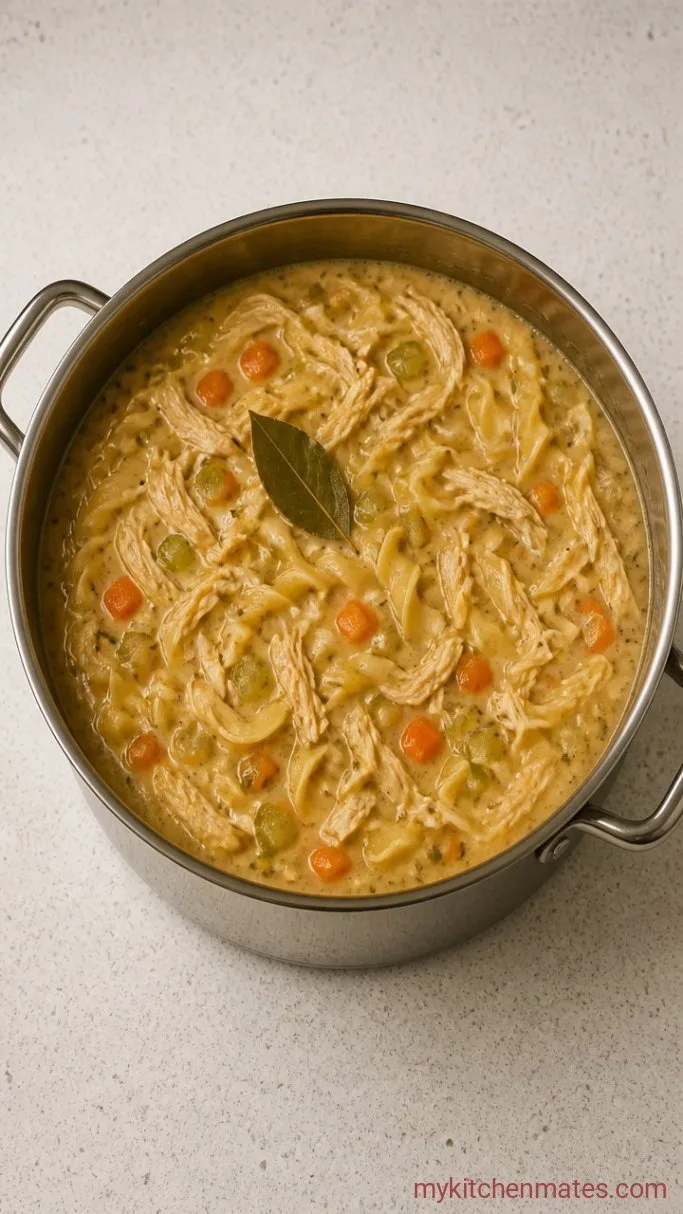 Step 3: Cook the Noodles and Chicken