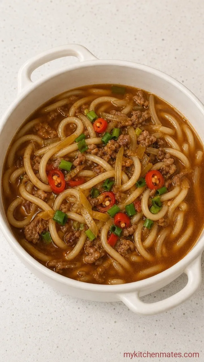 Quick 15-Minute Asian Noodle Soup Step 3: Cook the Noodles