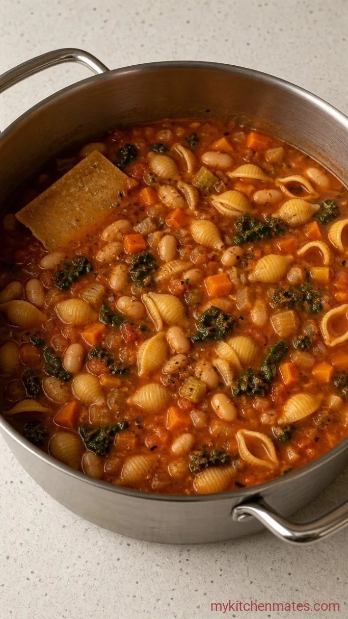 Step 3: Cook the Pasta in the Soup