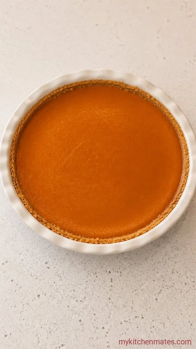 Fluffy No-Bake Pumpkin Chiffon Pie Step 3: Cook the Pumpkin Custard