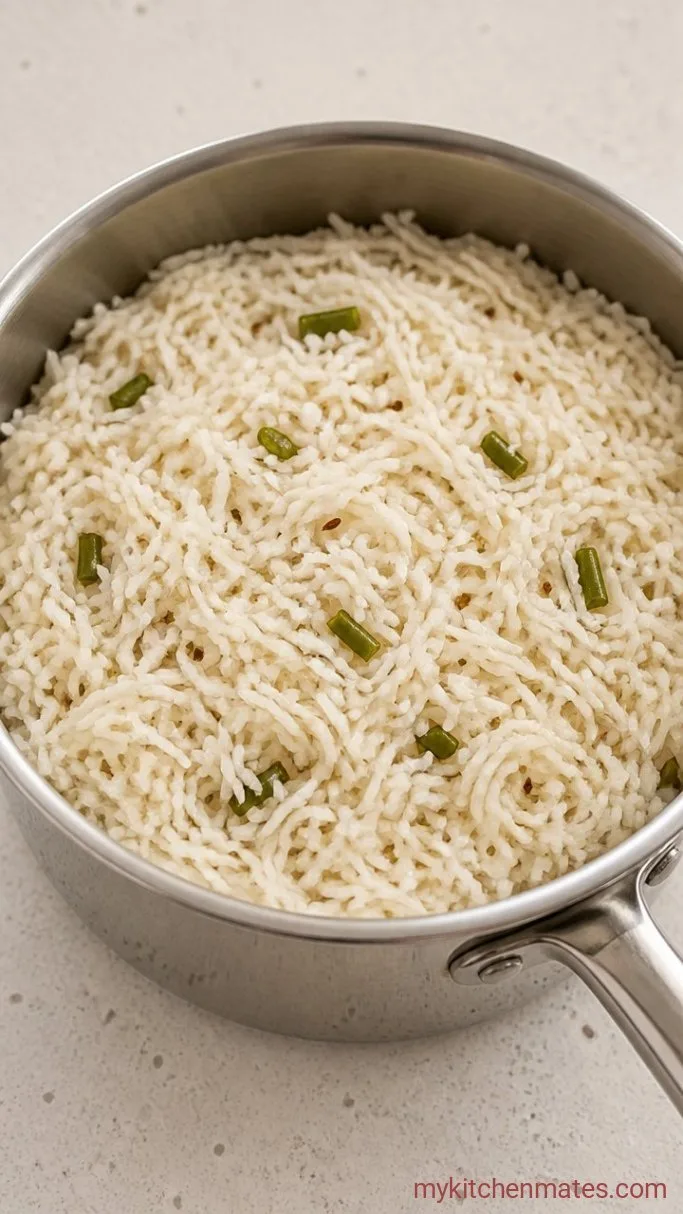 Fluffy Jeera Rice (Cumin Rice) Step 3: Cook the Rice