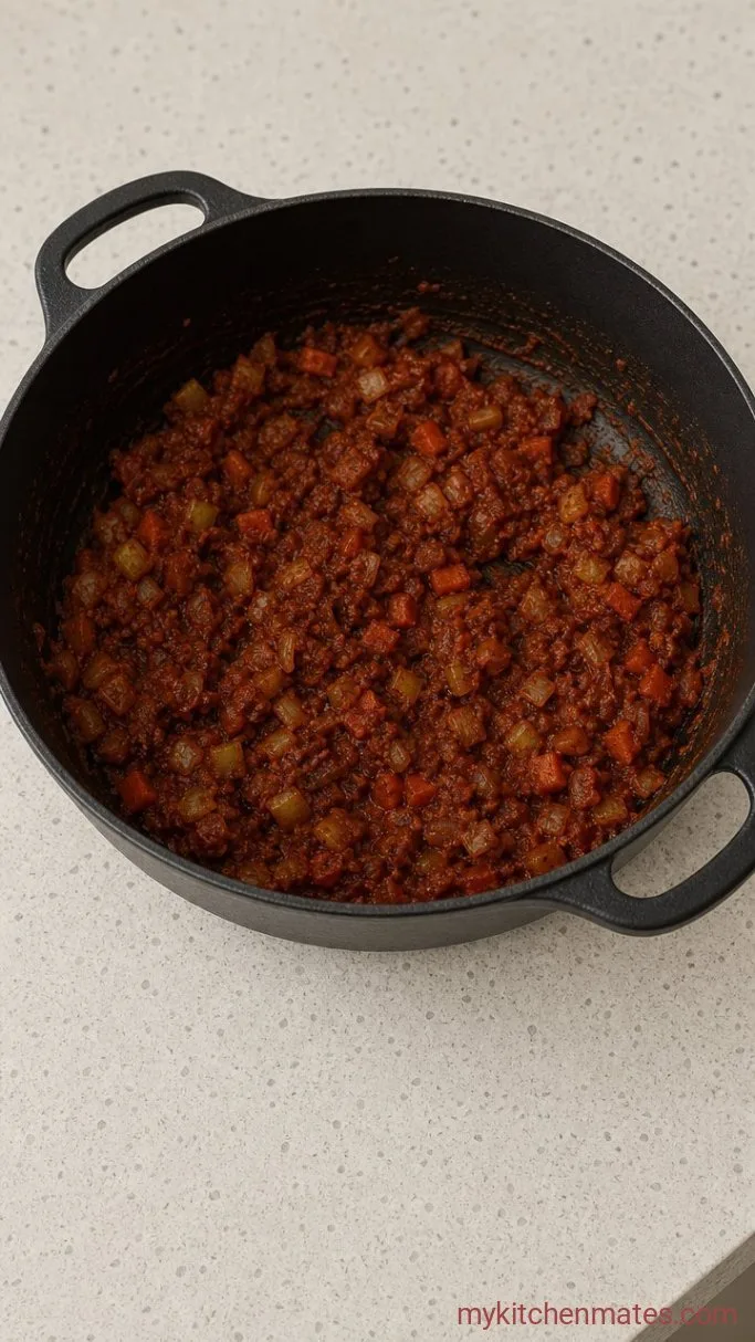 Step 3: Cook the Tomato Paste and Flour