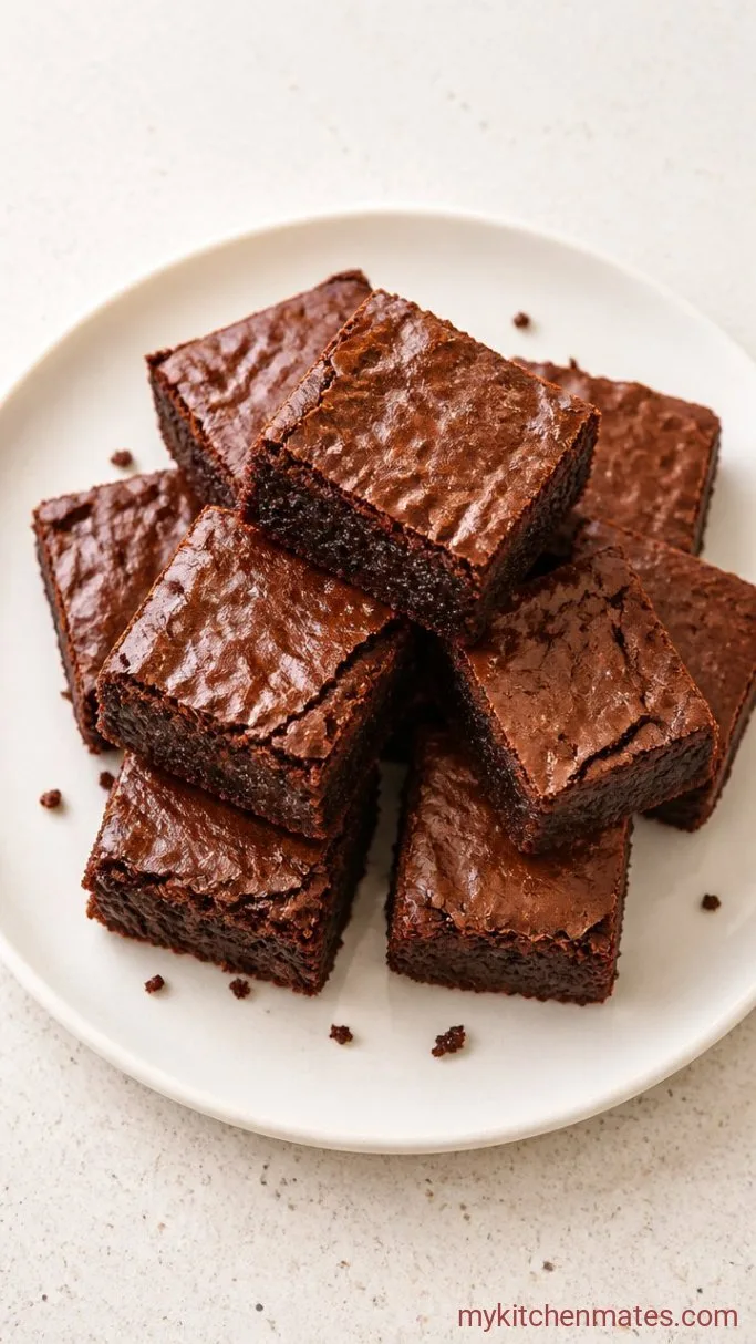 2-Ingredient Fudgy Brownies (Brownie Mix With Condensed Milk) Step 3: Cool and Slice