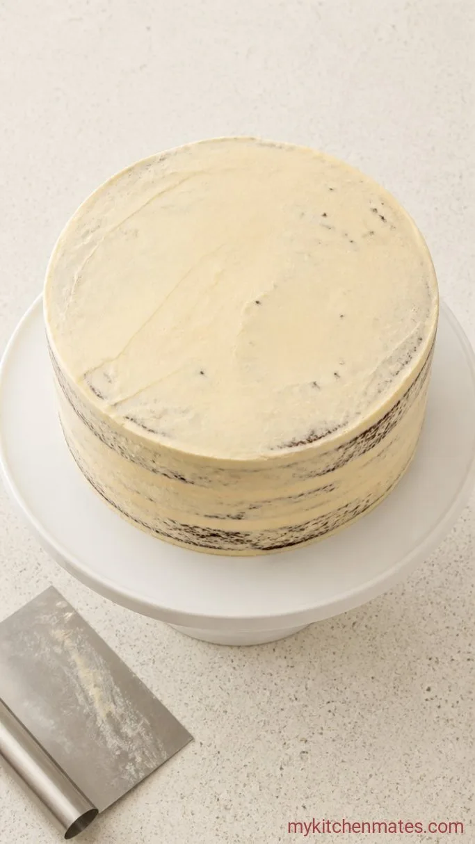 Step 3: Crumb Coat the Cake