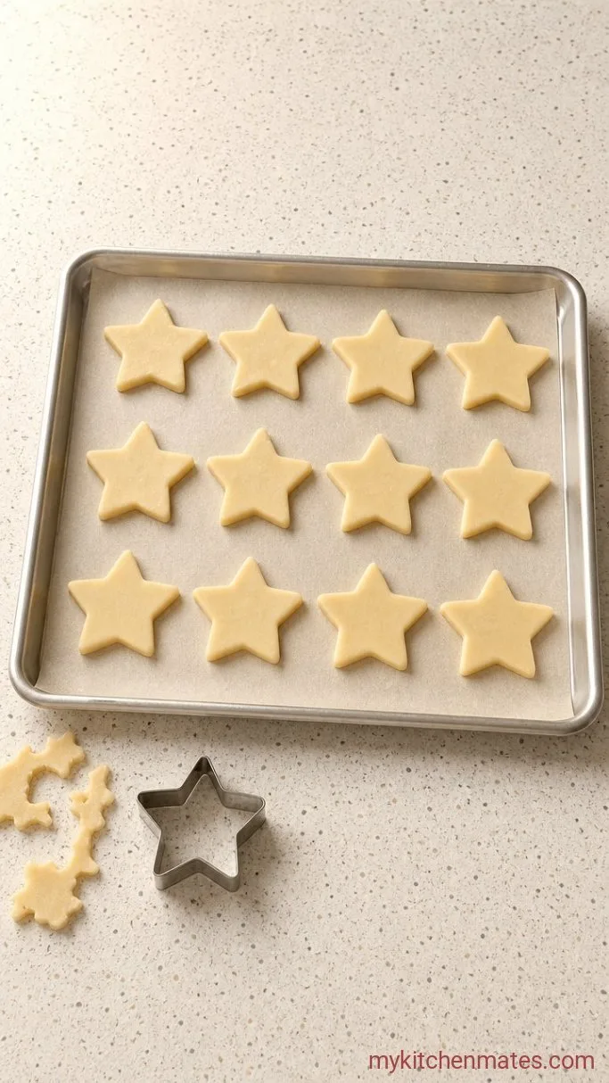 Buttery Star Sugar Cookies (No-Spread Cutouts) Step 3: Cut Out the Stars