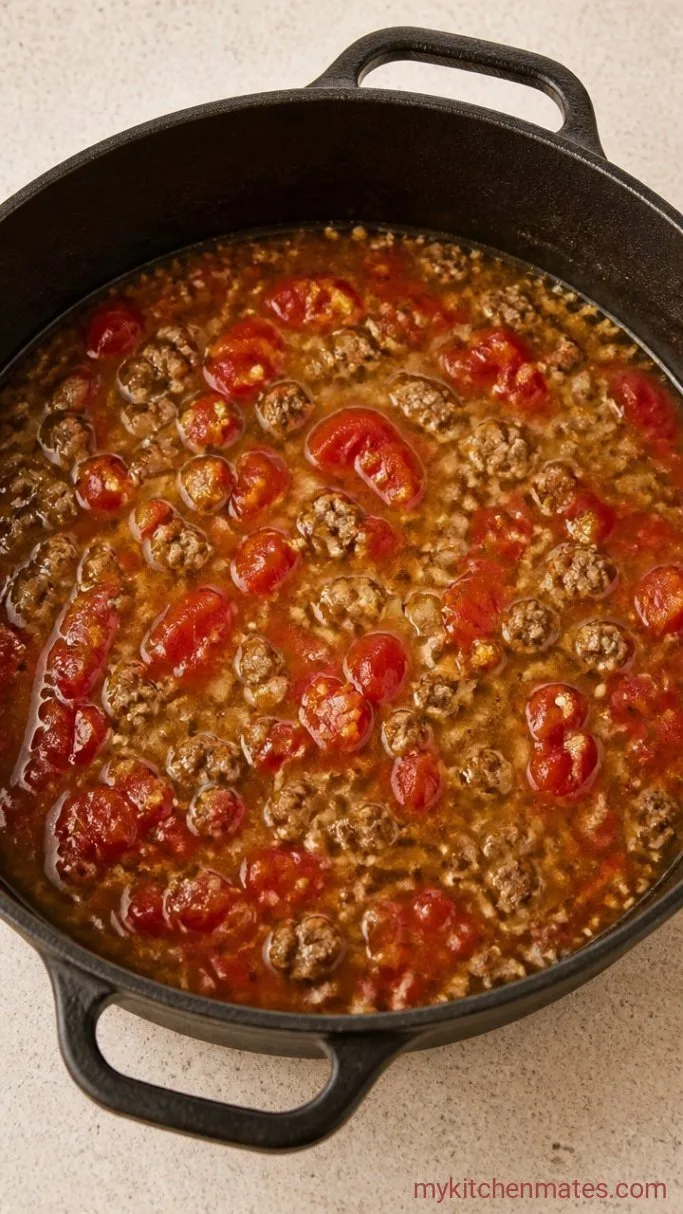 Step 3: Deglaze and Build the Broth