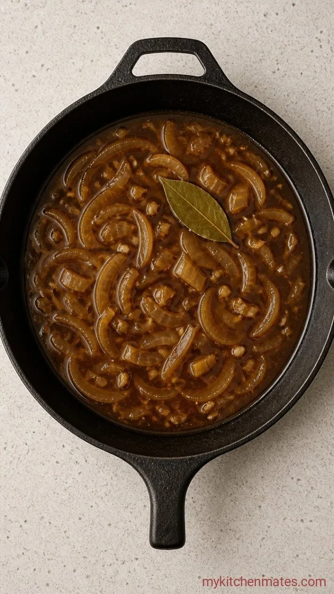 Step 3: Deglaze the Pan