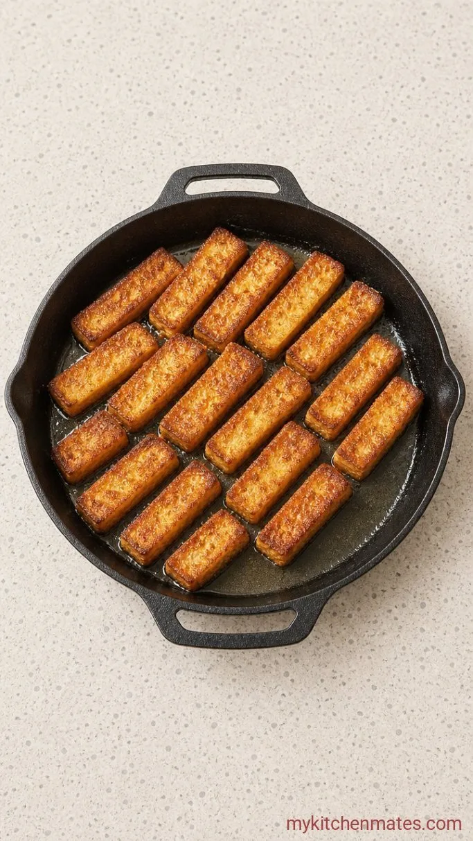 Step 3: Dip and Fry the Sticks