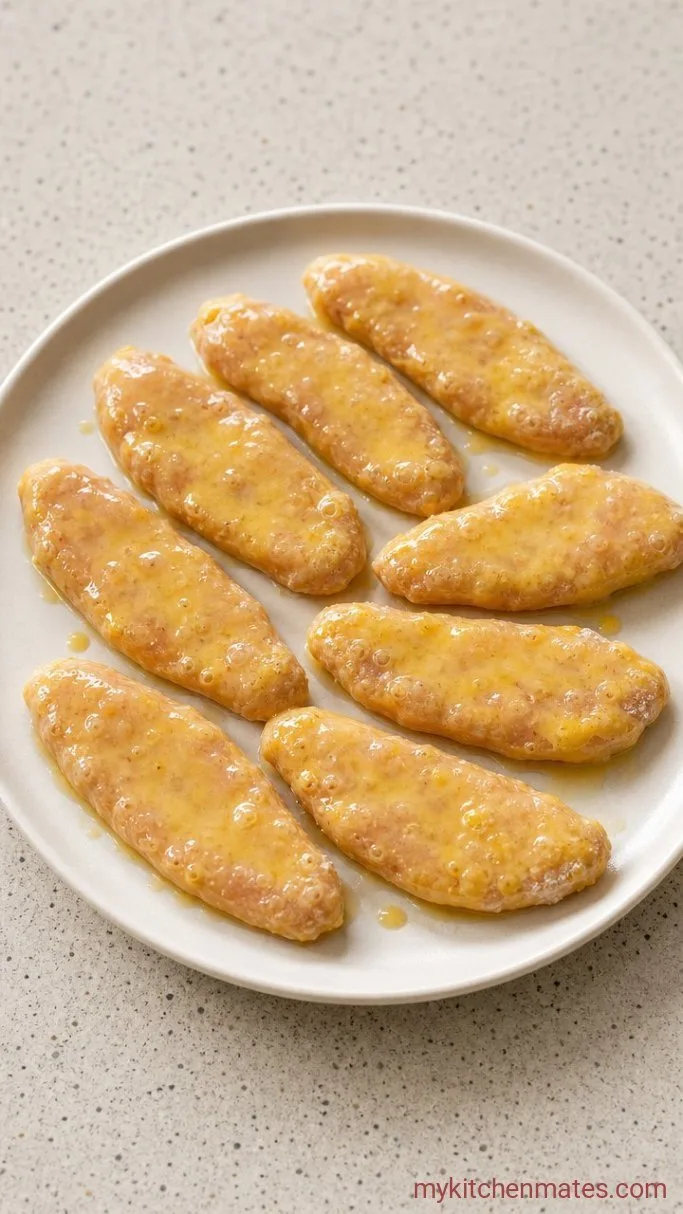 Crispy Panko Fried Chicken in 30 Minutes Step 3: Dip in Egg Wash
