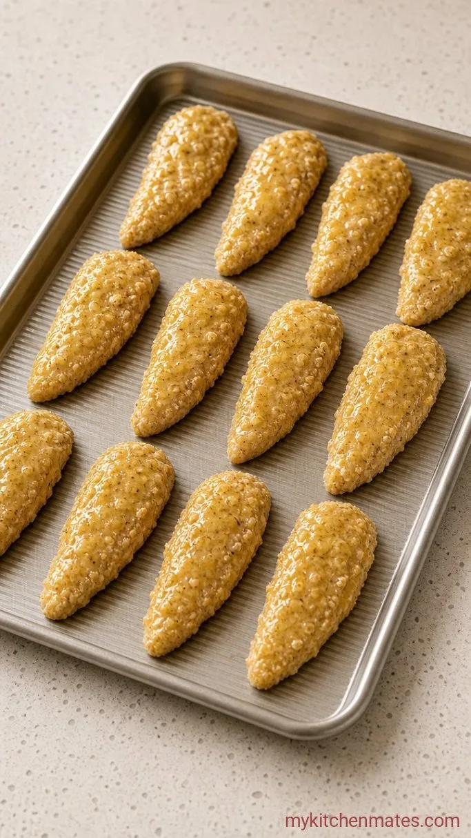 Step 3: Dip in egg