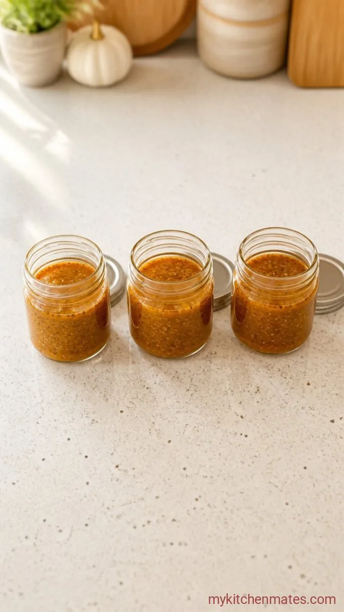 No-Cook Pumpkin Pie Chia Pudding Step 3: Divide Into Jars and Refrigerate