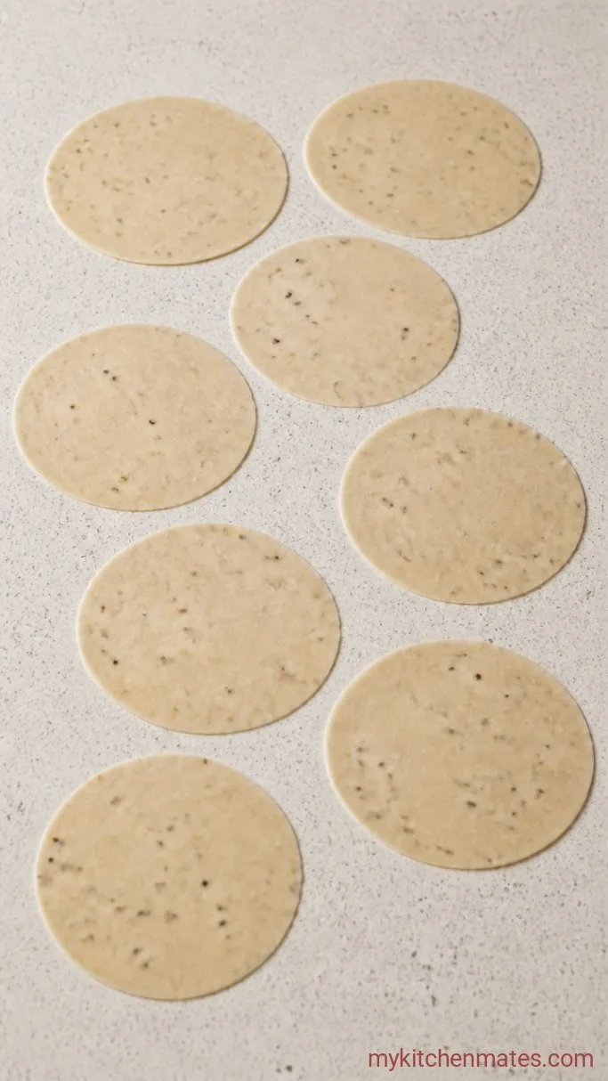 Homemade Papad Recipe (Indian Lentil Crackers) Step 3: Dry the Papads