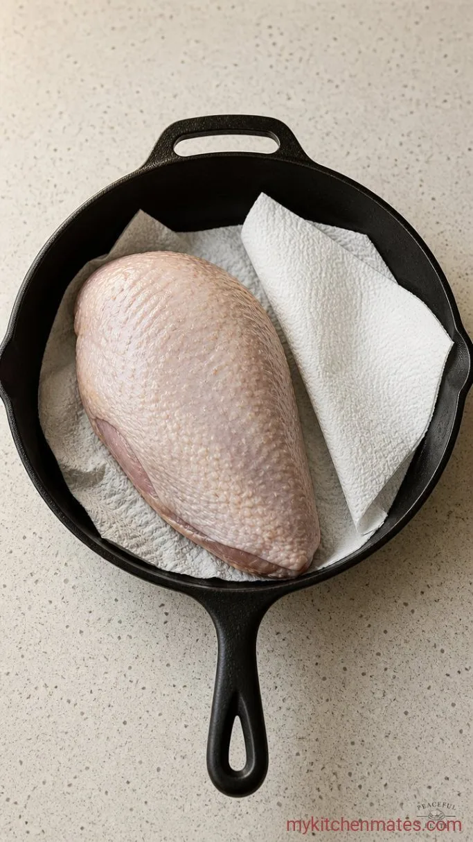 Step 3: Dry the Skin